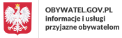OBYWATEL.GOV.PL - informacje i usługi przyjazne obywatelom - kliknięcie spowoduje otwarcie nowego okna